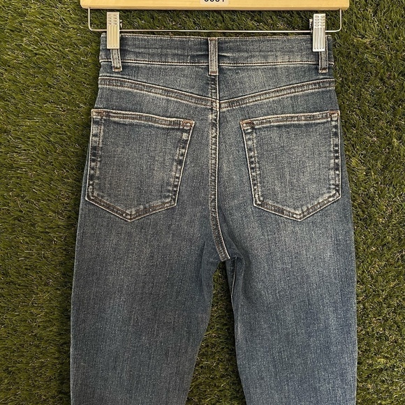 REFORMATION Harper High & Skinny Jeans in Wash Destin Size US 24 - Picture 6 of 6